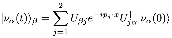 Time Evolution of a Neutrino State