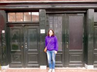 Anna at Anne Frank's house : Anna Stenson