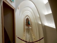 Casa Batllo  Gaudi designed house.  Top floor.