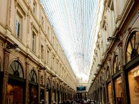 Passage Saint-Hubert  One of the first covered shopping arcades built in 1846.