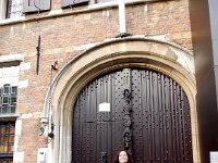 Anna in front of Peter Paul Rubens house : Anna Stenson