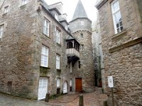 Original balcony in Saint-Malo