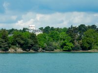 Gulf of Morbihan  Island with a castle