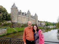 Kevin and Anna in Josselin : Kevin Stenson, Anna Stenson