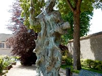 Sculpture near Chartres Cathedral