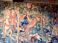 Hunting tapestry at Chateau de Langeais