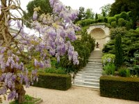 Chateau de Rochecotte patio