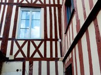 Rouen  Half timbered houses are easily movable : Anna Stenson