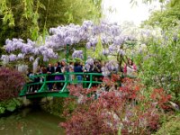 Anna at Monet's garden in Giverny : Anna Stenson