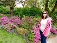 Anna at Monet's garden in Giverny : Anna Stenson