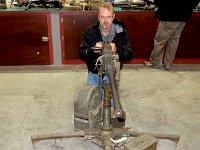 Kevin with a gun at D-Day Academy : Kevin Stenson