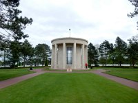 Chapel at American cemetery in Normandy