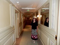 Anna in Le Meurice hotel : Anna Stenson