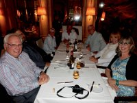 Dinner at Le Meurice : Craig Stenson, Gary Stenson, Rita Stenson