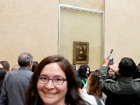 Anna and Mona Lisa at the Louvre : Anna Stenson