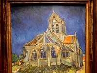 The Church at Auvers by Van Gogh at Musee d'Orsay