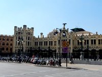 Valencia train station and stadium