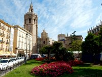 Valencia cathedral and main square