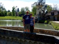 Kevin and Anna at Marie Antoinette's village