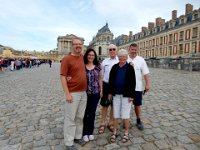 Family at Versailles palace : Kevin Stenson, Anna Stenson, Gary Stenson, Rita Stenson, Craig Stenson