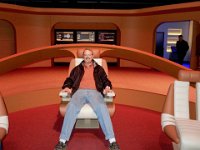 Kevin in command at The Starfleet Academy Experience : Kevin Stenson