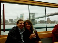 Steve and Lara near Brooklyn Bridge : Lara Nelson Schreck, Steve Schreck