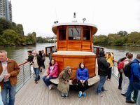 Anna on NYC architecture boat tour : Anna Stenson