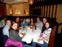 Dinner at Toloache : Anna Stenson, Mark Rust, Steve Schreck, Kevin Stenson, Aja Kelliher, Eoghan Kelliher, Lara Nelson Schreck, Anje Rust