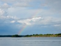 Rainbow on dinner cruise in Helsinki