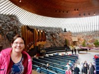 Anna in Temppeliaukio Church in Helsinki : Anna Stenson