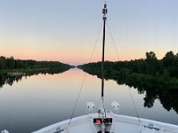 Ferry service for canal  On board Viking Akun