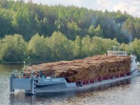 Lots of timber  On board Viking Akun