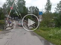 Floating bridge in Kirillov