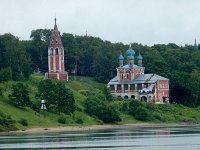 Church on Volga river  Across the river is another church. On board Viking Akun