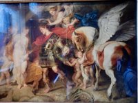 Perseus Releases Andromeda by Rubens, Hermitage  Peter Paul Rubens painting of Perseus Releases Andromeda from 1622