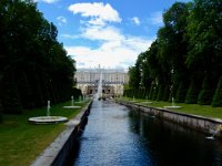 Peterhof palace Marine canal