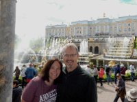 Anna and Kevin at Peterhof palace : Kevin Stenson, Anna Stenson