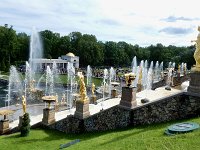 Peterhof palace Grand cascade