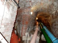 Pipes for fountains at Peterhof palace