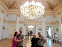 Yusupov Palace, St Petersburg : Kevin Stenson, Anna Stenson, Gary Stenson, Rita Stenson