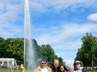 Stenson family at Peterhof palace : Kevin Stenson, Anna Stenson, Gary Stenson, Rita Stenson, Craig Stenson