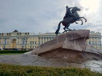 Bronze Horseman, St Petersburg  Commissioned by Catherine the Great, named after a Pushkin poem, completed in 1782.